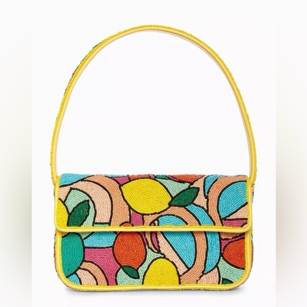 Citrus Tommy Beaded Bag by Staud Accessories
